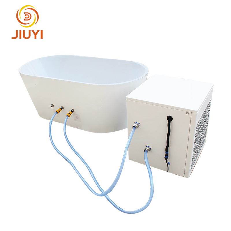 Hot Sale New Design Cooling System Water Therapy Cold Plunge Pool All in One Acrylic Ice Bath Tub with Chiller