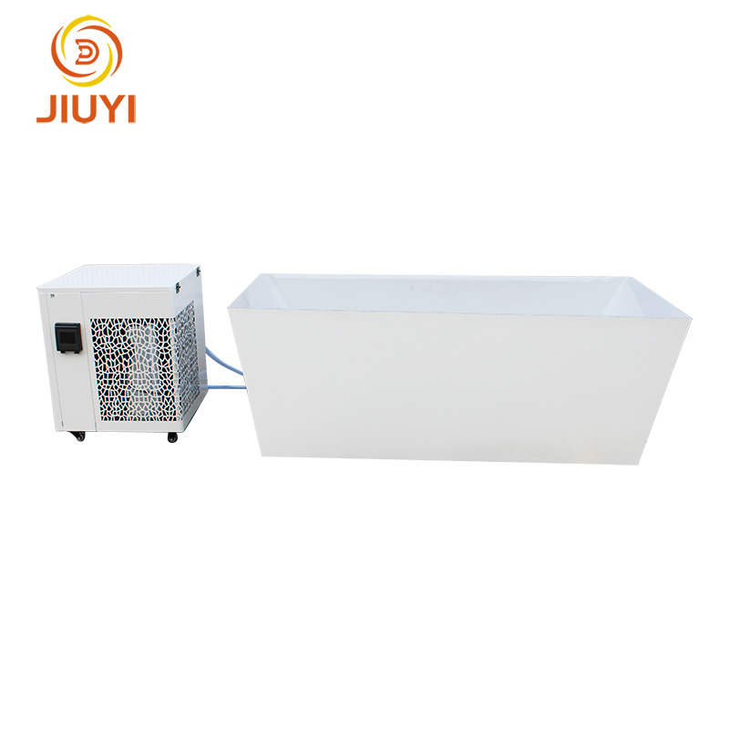 Customized Hotel Home Bathroom White Acrylic Cold Plunge Bath Tub Quick Cooling Water Chiller Ice Bath for Sales