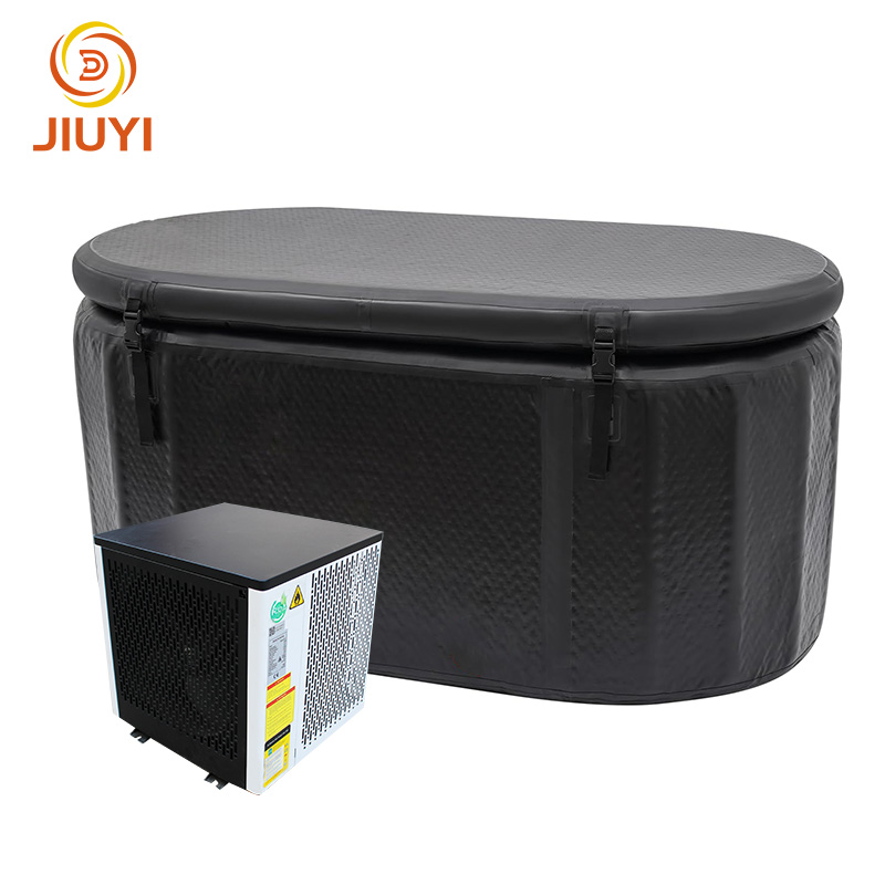 Hot Selling PVC Inflatable Folding Portable Cold Plunge Tub Athletes Sports Ice Bath Chiller Tub for Relieve Sore Muscles