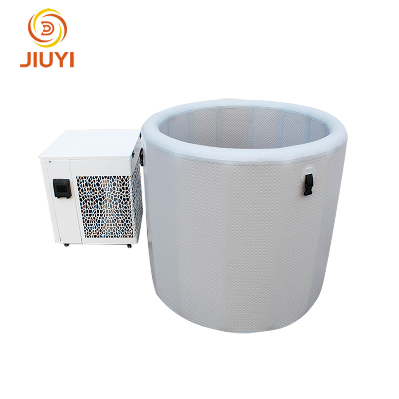 Customized Portable Outdoor Cold Plunge PVC Inner Hot or Cold Tubs Spa Tub Plunge Ice Bath with Cooling Water Chiller