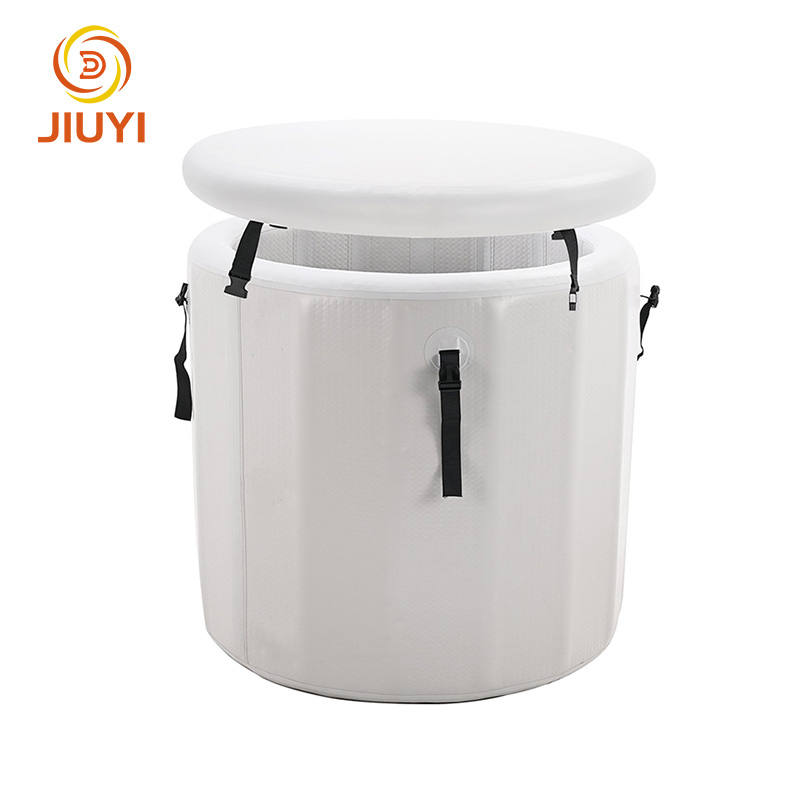Top Quality Saving Space Folding Tub Inflatable Portable Ice Bathtub Pod Insulated Cold Plunge Spa Tub for Cooling Water Therapy