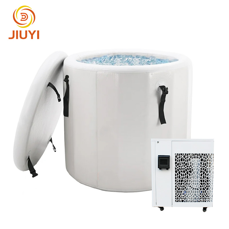 Athlete Sports Recovery Ice Tub Deep Single Person Inflatable Pool Plunge Ice Bath Tub with Chiller for Cold Plunge Immersion