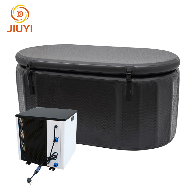 Manufacture Body Therapy Portable Inflatable Unit Ice Bath Barrel with Chiller and Filter for Adults