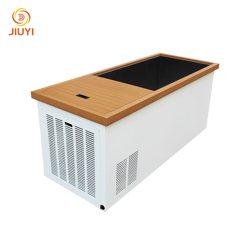 New Design Ozone Cycle 316 Stainless Ice Bath Cold Plunge Tub with Ice Chiller for Sports Recovery