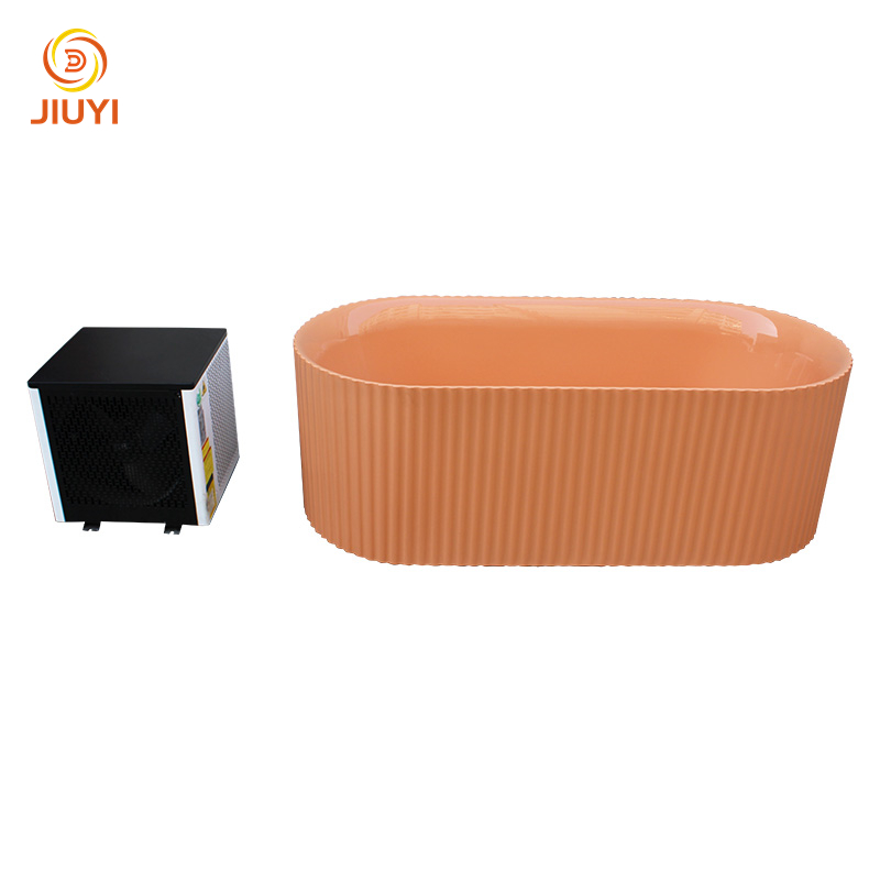 Outdoor Fitness Recovery Cold Water Therapy Acrylic Cold Plunge Ice Bath Tub Ozone with Chiller