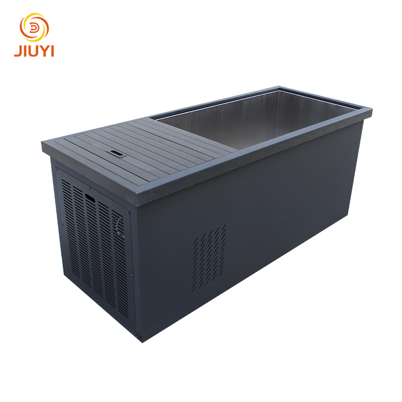 Therapy Ice Bathtub Fitness Recovery Pod Stainless Steel Ice Bath Cold Plunge with Chiller and Filter