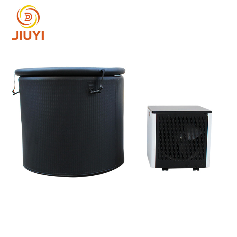 Wholesale Portable 1hp Power Athletic Sport Recovery square Pool Cold Plunge Ice Bath Chiller